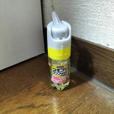 実際に使用しているゴキブリワンプッシュプロの写真